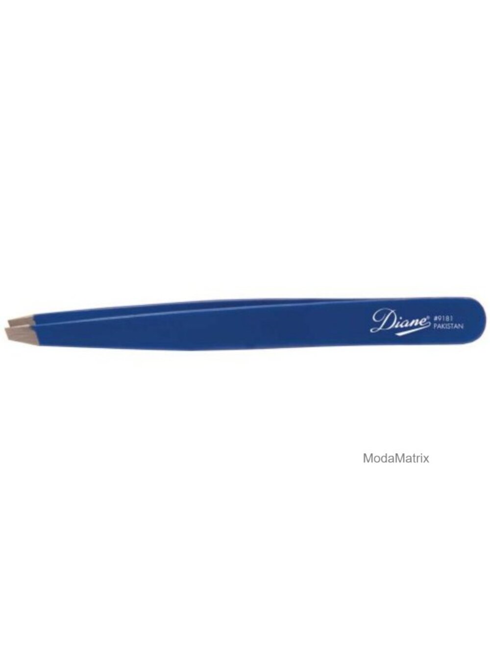 Slant Tip Tweezers Stainless Steel Precision Hair Removal